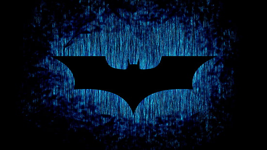 Бэтмен, HD, логотип, супергерои, HD обои HD wallpaper