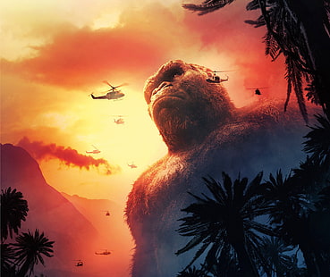 Kong: Skull Island, HD tapet HD wallpaper