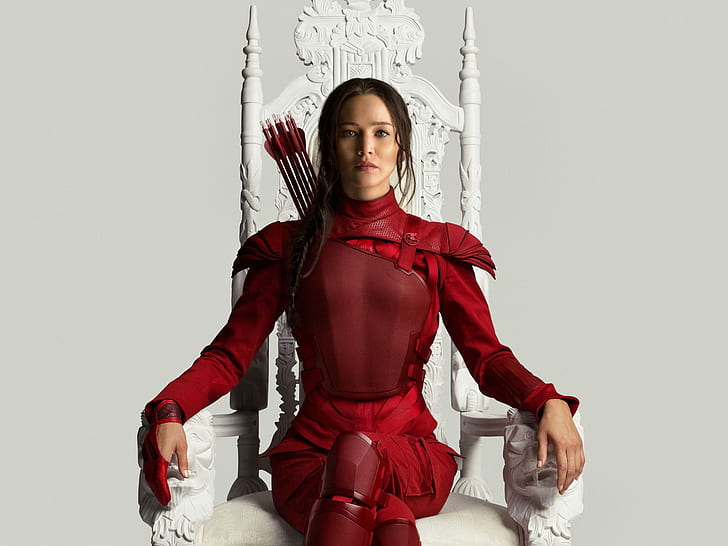The Hunger Games: Mockingjay, Bagian 2, Jennifer Lawrence, Hunger, Games, Mockingjay, Jennifer, Lawrence, Wallpaper HD