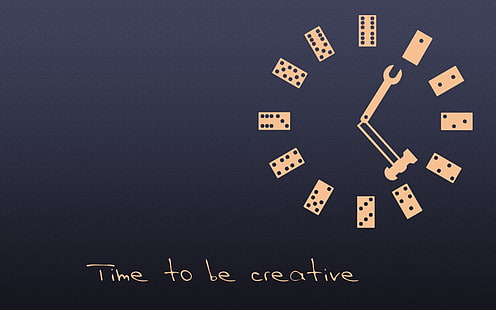 Время быть креативным, время быть креативным часами, Art And Creative, креатив, часы, время, HD обои HD wallpaper