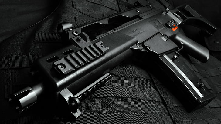 weapon, G36K, gun, rifles, military, closeup, HD wallpaper