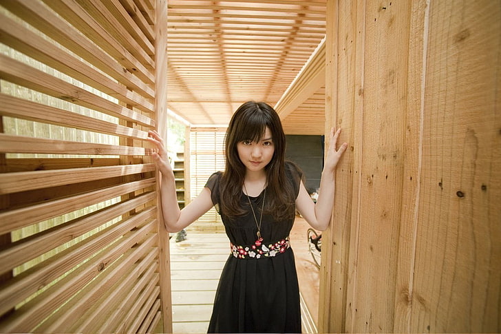 Asia, si rambut cokelat, Sayumi Michishige, wanita, Wallpaper HD