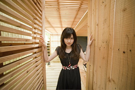 Asia, si rambut cokelat, Sayumi Michishige, wanita, Wallpaper HD HD wallpaper