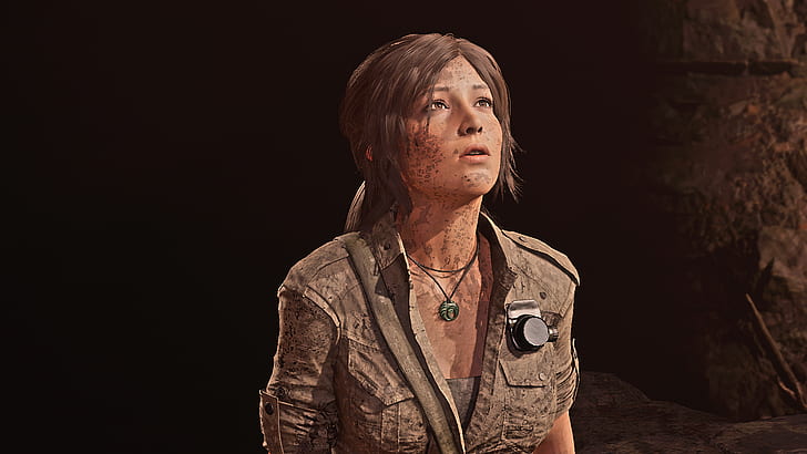 caverna, Lara Croft, Shadow of the Tomb Raider, HD papel de parede