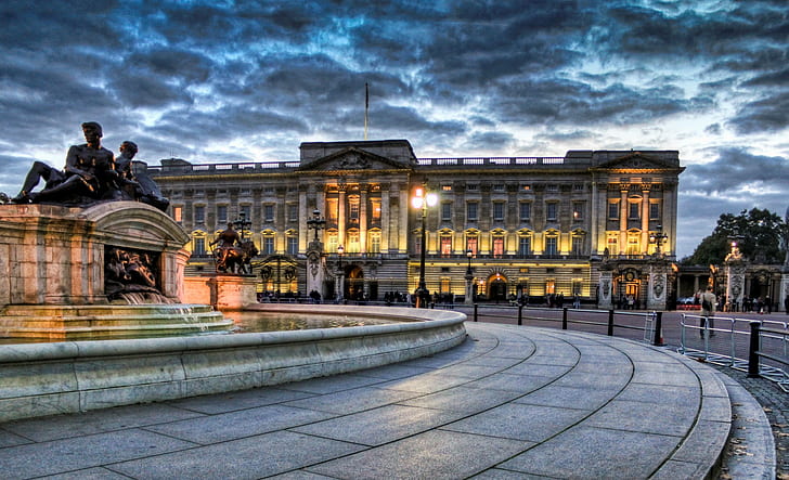 Le palais de Buckingham, Fond d'écran HD