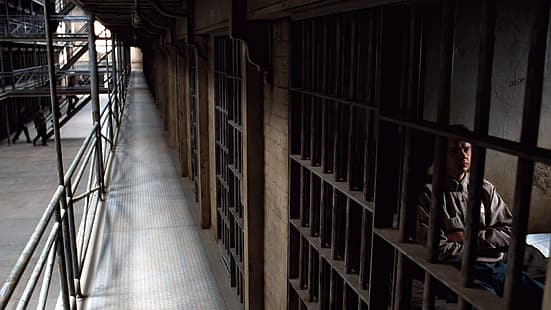 The Shawshank Redemption, film, fotogrammi, cella di prigione, Tim Robbins, Andy Dufresne, Stephen King, Sfondo HD HD wallpaper