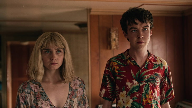 The End Of The F***ing World, Netflix, tv series, Alex Lawther, Jessica Barden, teens, HD wallpaper