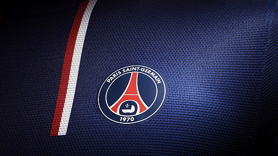paris saint-germain, club de football, logo, Fond d'écran HD HD wallpaper