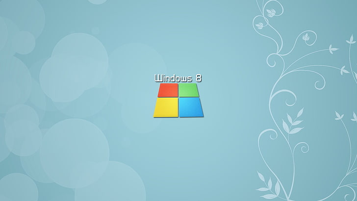 weiß und blau beschriftete Box, Windows 8, Betriebssystem, Microsoft Windows, HD-Hintergrundbild