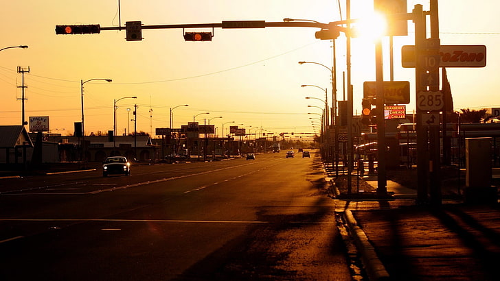 ภาพเงาของถนนถนน, วอลล์เปเปอร์ HD
