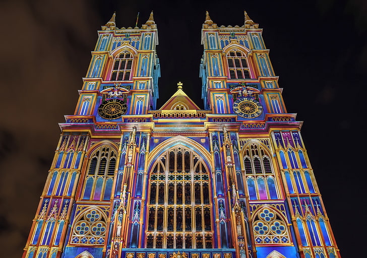 London, England, Westminster Abbey, Abbey, HD wallpaper