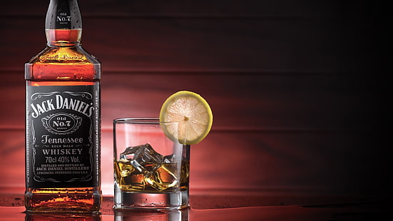 Jack Daniels, whisky, bouteille, Fond d'écran HD HD wallpaper