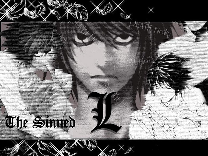 The Simmed tapet, Anime, Death Note, L (Death Note), HD tapet