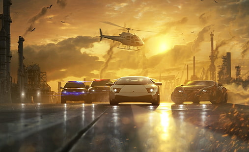 Need for Speed ​​Most Wanted, Game, Need For Speed, Wallpaper HD HD wallpaper