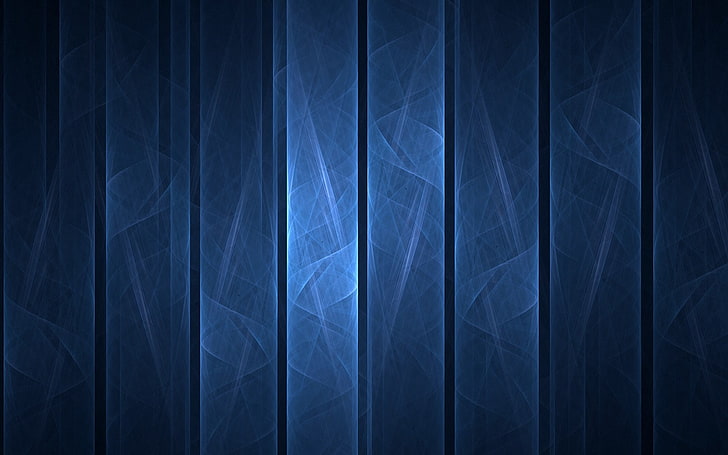 azul, espiral, arte digital, fundo azul, HD papel de parede