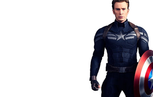 Film, Avengers: Infinity War, Captain America, Chris Evans, Steve Rogers, HD tapet HD wallpaper