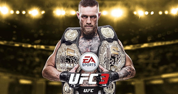 วิดีโอเกม EA Sports UFC 3, Conor Mcgregor, วอลล์เปเปอร์ HD HD wallpaper