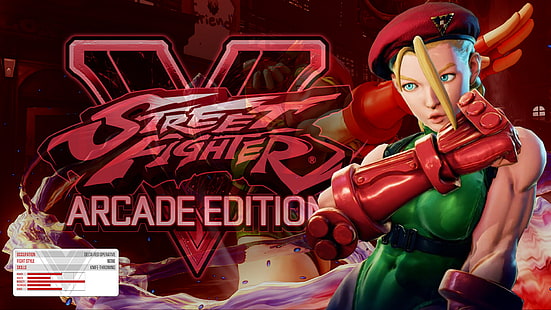 Street Fighter, Street Fighter V, Cammy (Street Fighter), HD papel de parede HD wallpaper