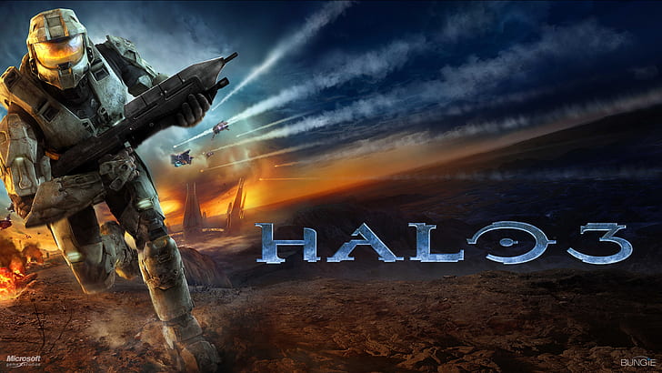 Aussenseiter, Halo, Halo 3, Master Chief, HD-Hintergrundbild