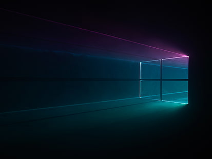 Wielokolorowy, Windows 10, logo Windows, Tapety HD HD wallpaper