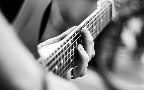 Guitar Music Singer Guitarist 4K Closeup, HD wallpaper HD wallpaper
