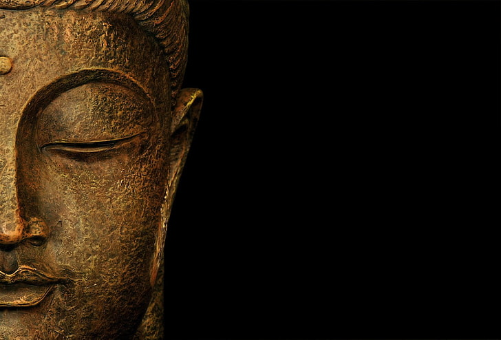 Fond d'écran tête de Bouddha, religieux, bouddhisme, Fond d'écran HD