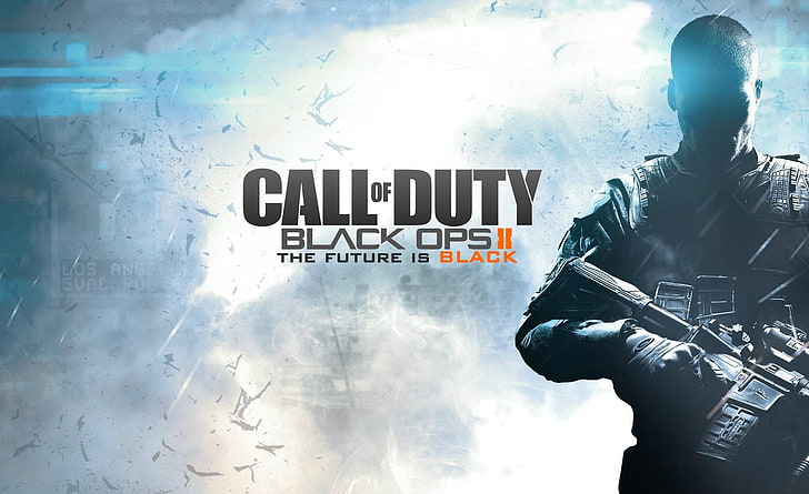 Call of Duty Black Ops II (2013), Call of Duty Black Ops 2 The Future Is Black wallpaper, Games, Call Of Duty, Game, video game, 2013, COD Black Ops II, Call of Duty Black Ops II, HD wallpaper