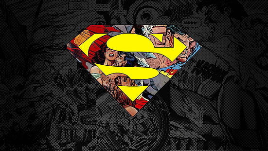 Süpermen, Süpermen Logosu, HD masaüstü duvar kağıdı HD wallpaper