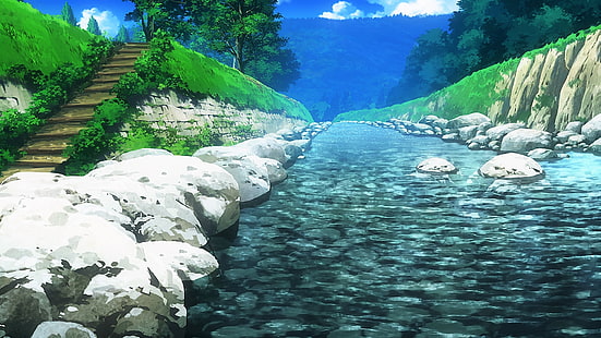 Anime, Non Non Biyori, HD wallpaper HD wallpaper
