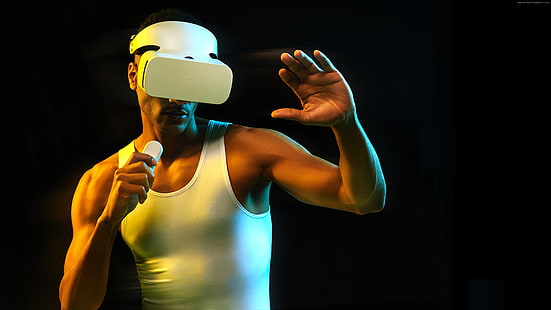 MI VR, realidad virtual, Xiaomi, VR, auriculares VR, Fondo de pantalla HD HD wallpaper