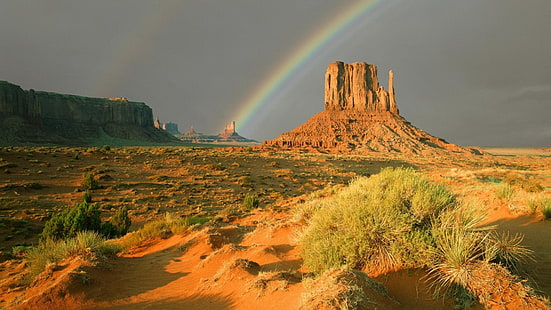 Landschaft, Monument Valley, Tal, HD-Hintergrundbild HD wallpaper