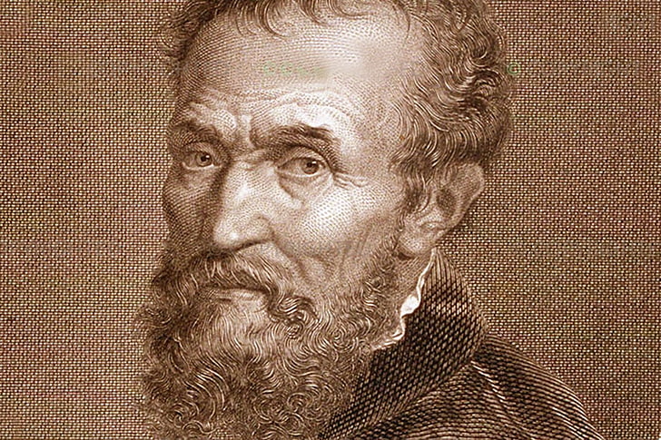 Michelangelo, self portraits, HD wallpaper