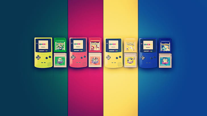 Видеоигры, Game Boy Color, Консоли, Pokemon, видеоигры, Game Boy Color, Консоли, Pokemon, HD обои