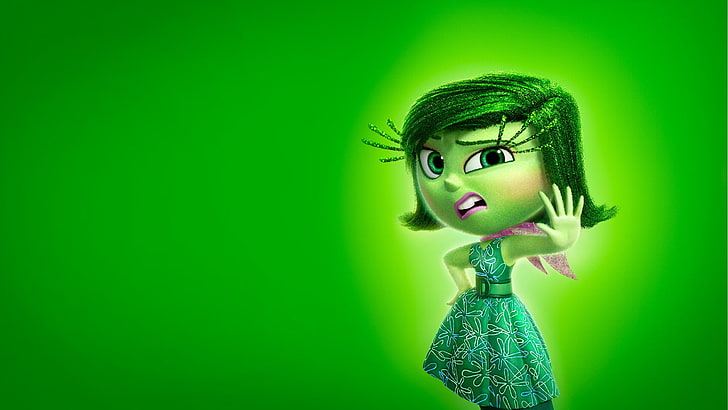 Film, Inside Out, Disgust (Inside Out), Wallpaper HD