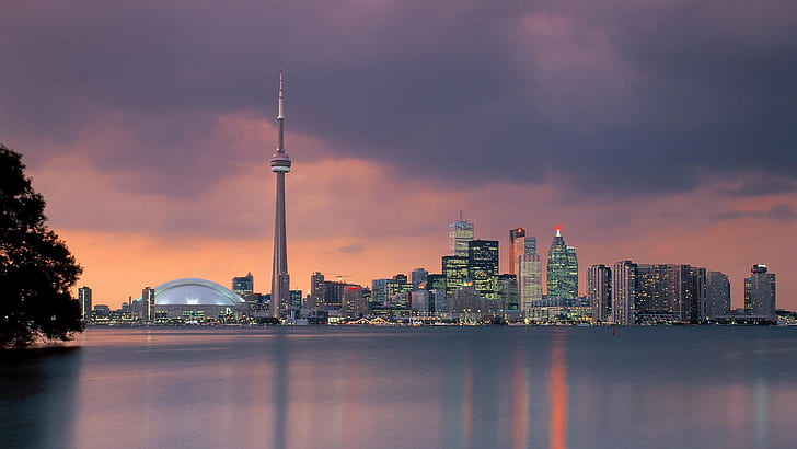 cityscape ، بناء ، أونتاريو ، كندا، خلفية HD