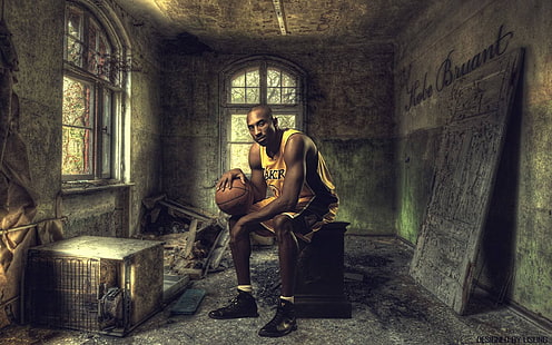 Basquete, Kobe Bryant, Lakers, HD papel de parede HD wallpaper