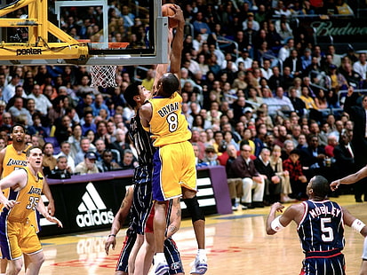 บาสเก็ตบอล Los Angeles Lakers, Kobe Bryant, วอลล์เปเปอร์ HD HD wallpaper