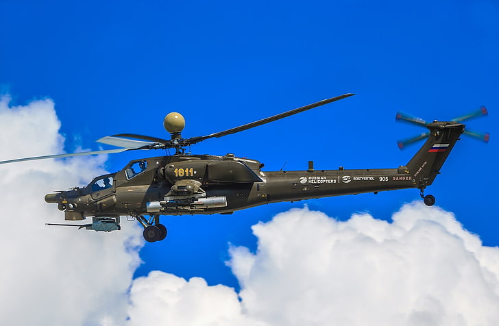 Militära helikoptrar, Mil Mi-28, flygplan, attackhelikopter, helikopter, HD tapet
