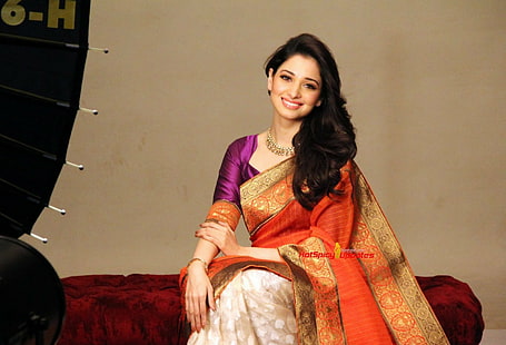 aktorka, kochanie, bhatia, bollywood, modelka, tamanna, Tapety HD HD wallpaper