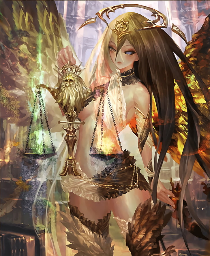 Shingeki no Bahamut, Arcangel , Archangel of Judgement (Shingeki no Bahamu), HD wallpaper