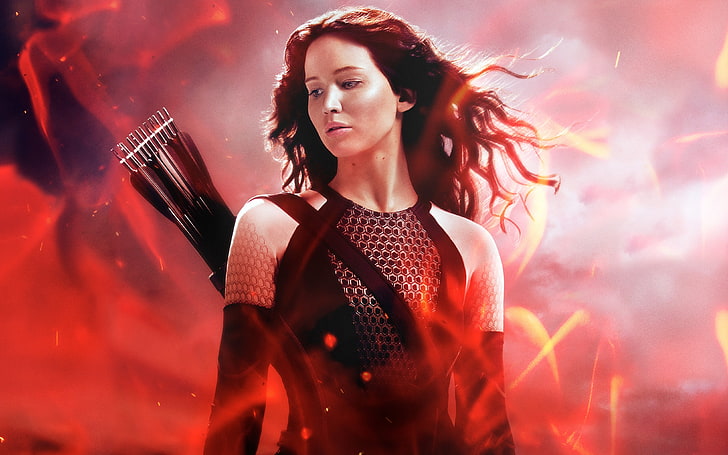 Jennifer Lawrence, The Hunger Games, HD wallpaper