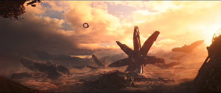 Avengers Infinity War, Planet, Planet Titan, Die Rächer, HD-Hintergrundbild