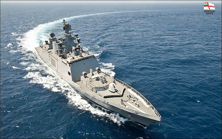 البحرية الهندية ، فئة شيفاليك ، فرقاطات، خلفية HD