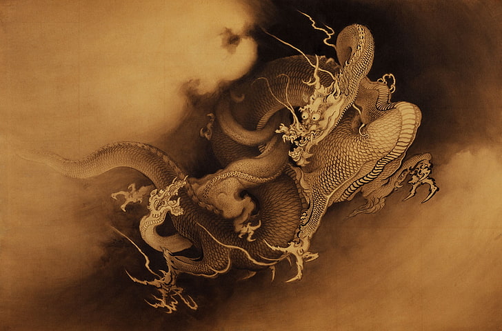 dragon, HD wallpaper
