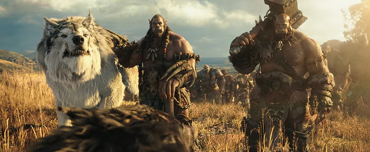 horda, película, warcraft, Warcraft Movie, lobo, Wow Movie, Fondo de pantalla HD HD wallpaper