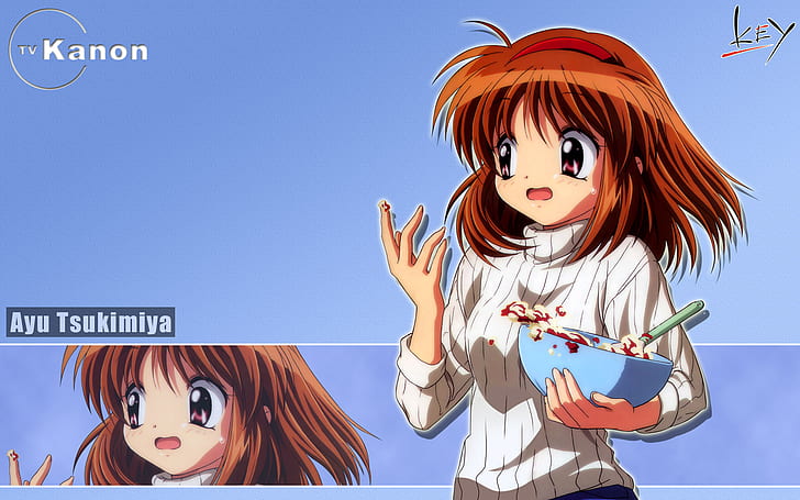 Anime, Kanon, Ayu Tsukimiya, HD wallpaper