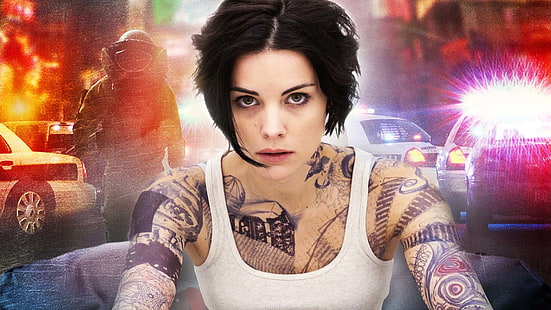Fernsehserie, Blindspot, Jaimie Alexander, Tattoo, HD-Hintergrundbild HD wallpaper