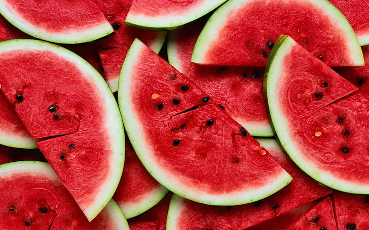 Watermelon Slices, shine05, arisaria, plume-dargent, norawillard12345678910, flowergirl91, avaboo, ramyadevims, 3d and abs, HD wallpaper