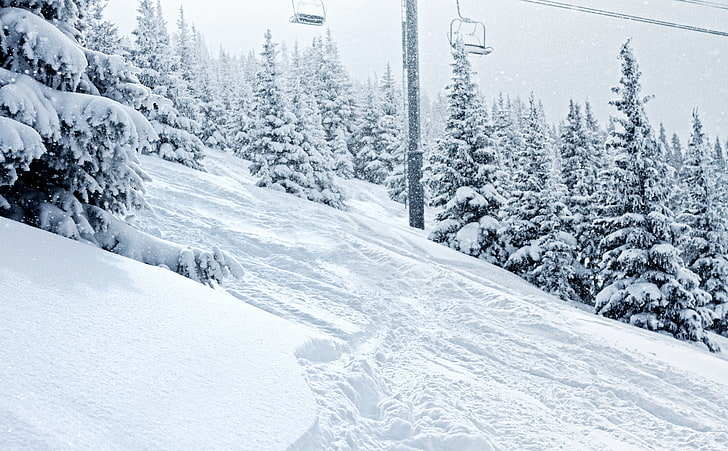 Ski Season, snow mountain, Seasons, Winter, Resort, Mountains, Powder, Cold, Snow, Colorado, Sport, Extreme, Skiing, Vail, freshies, skis, shred, HD wallpaper