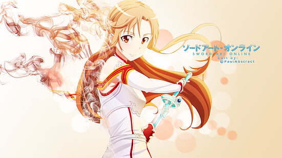 Sword Art Online, Asuna Yuuki, วอลล์เปเปอร์ HD HD wallpaper